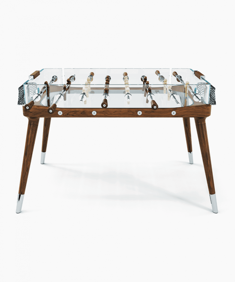 luxury wood foosball table