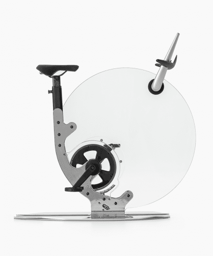 luxury chrome exercise bike