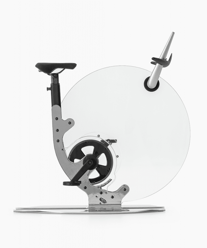 luxury chrome exercise bike