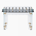 luxury gold foosball table