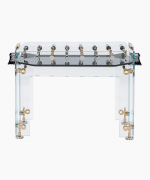 luxury gold foosball table