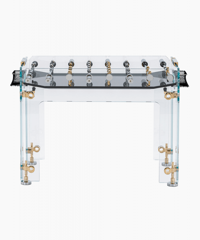 luxury gold foosball table