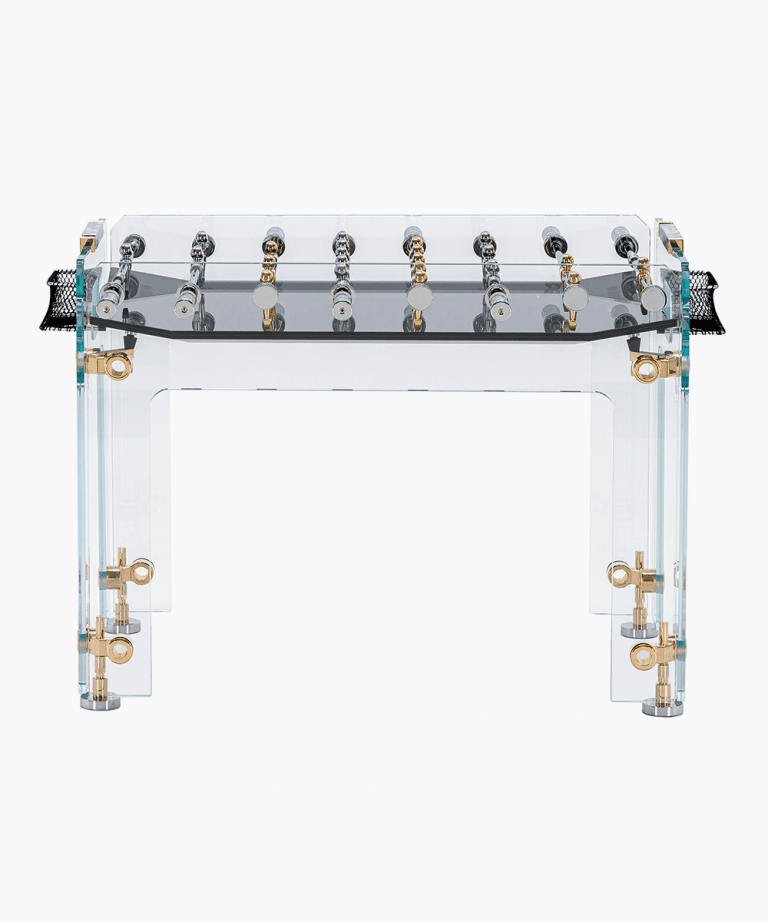 luxury gold foosball table
