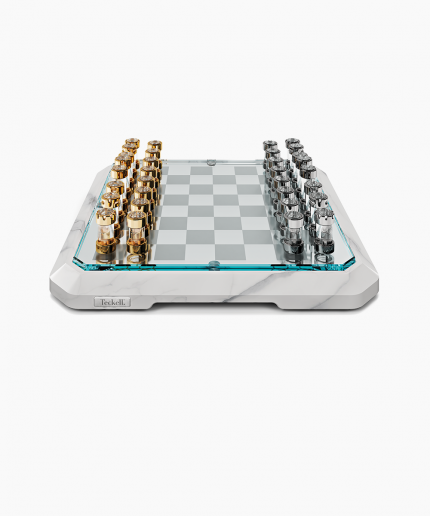 luxury white chessboard