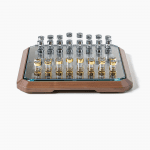 luxury wood chessboard