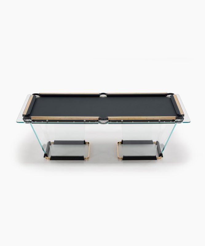 luxury gold pool tables