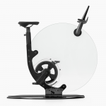 luxury black exercise bike